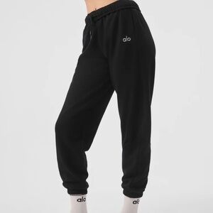 Alo Alcolade Black Sweatpants XS